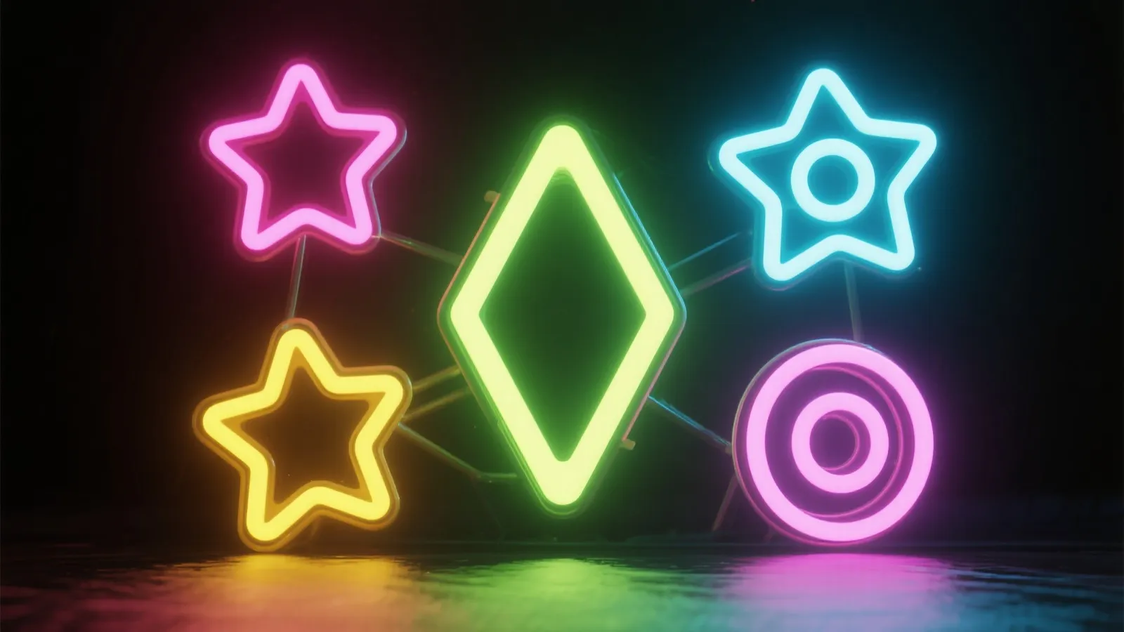 game themed abstract